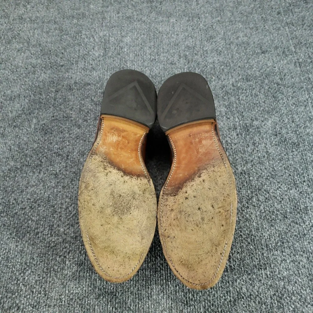 Allen Edmonds Chelsea Loafer Mens‎ Size 11 D  Chestnut Brown Kiltie Tassel Z